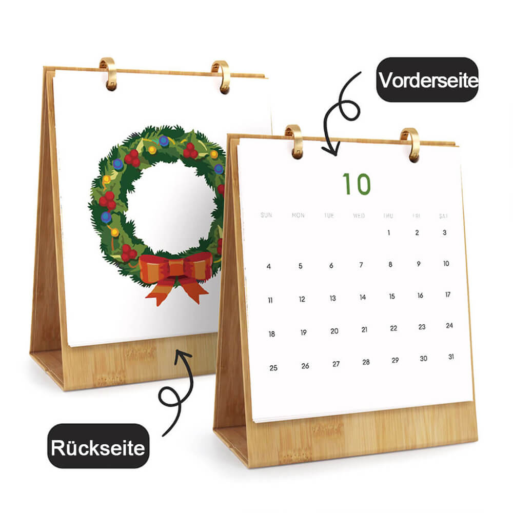 2026 Tischkalender Malen nach Zahlen | Weihnachtsdekorationen