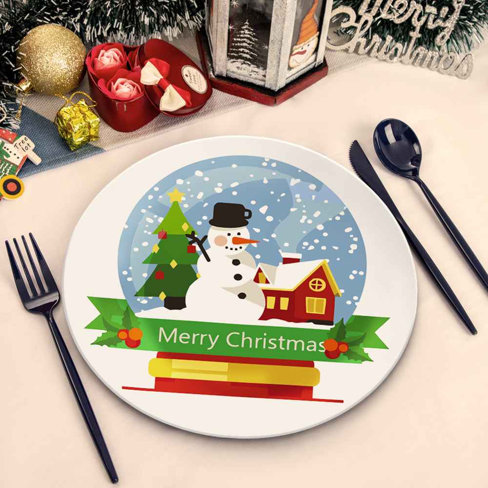 4 Stück Fröhliche Weihnachtsmann Tischsets Malen nach Zahlen