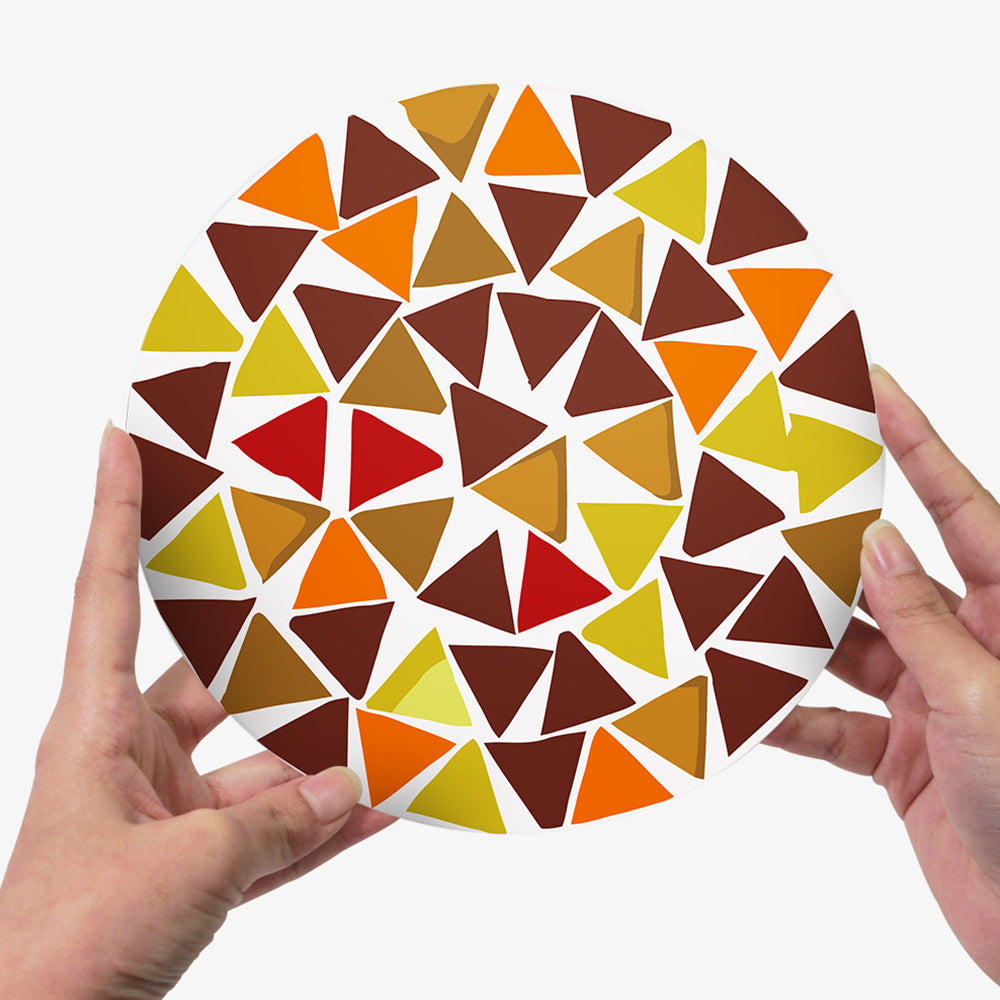 6 Stück Farbblock-Mandala Tischsets Malen nach Zahlen