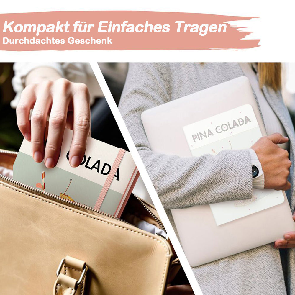 Geeister Früchte-Rum Notizbuch Malen nach Zahlen