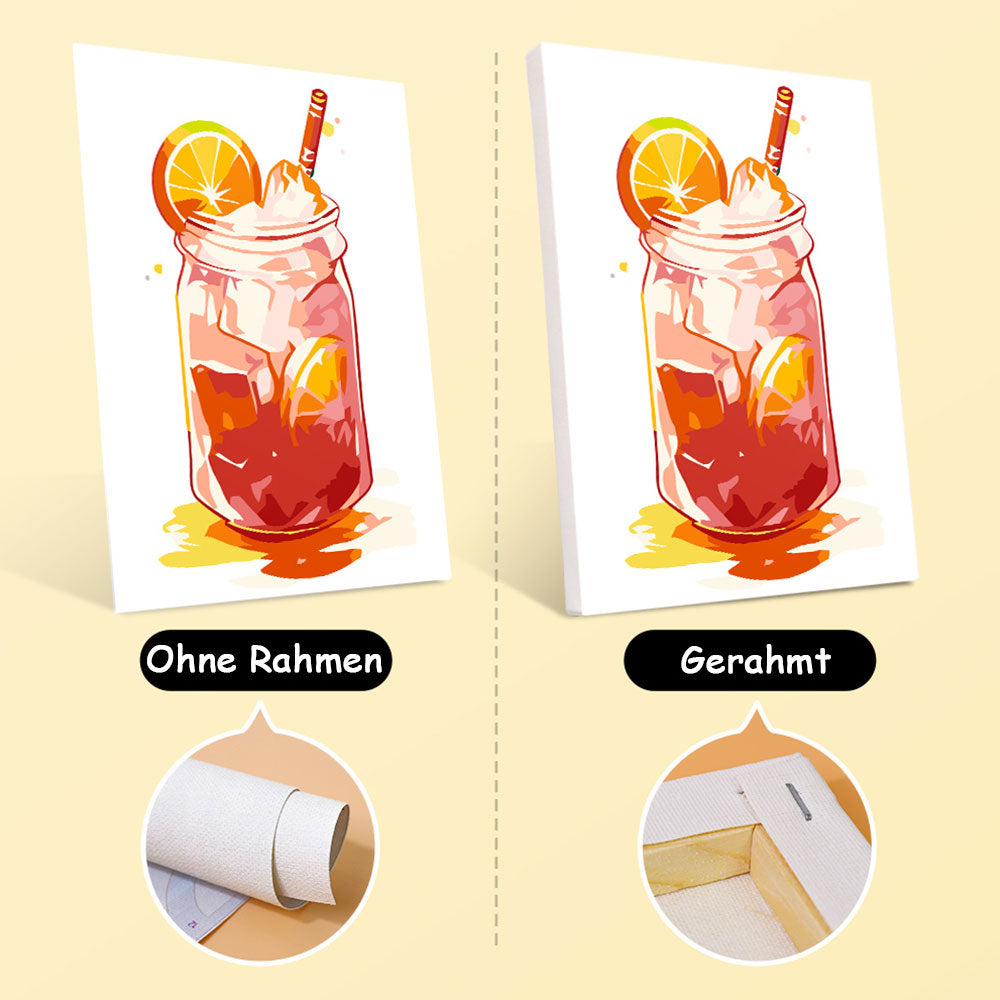 Gekühlter Dosensaft 6 Stück Mini Malen nach Zahlen
