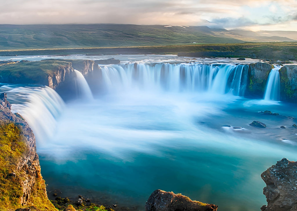 Goðafoss, Island Malen nach Zahlen