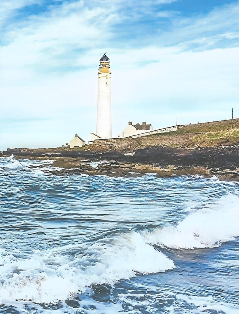 Hoher Leuchtturm Malen nach Zahlen