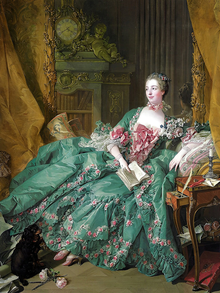 Madame Pompadour Malen nach Zahlen