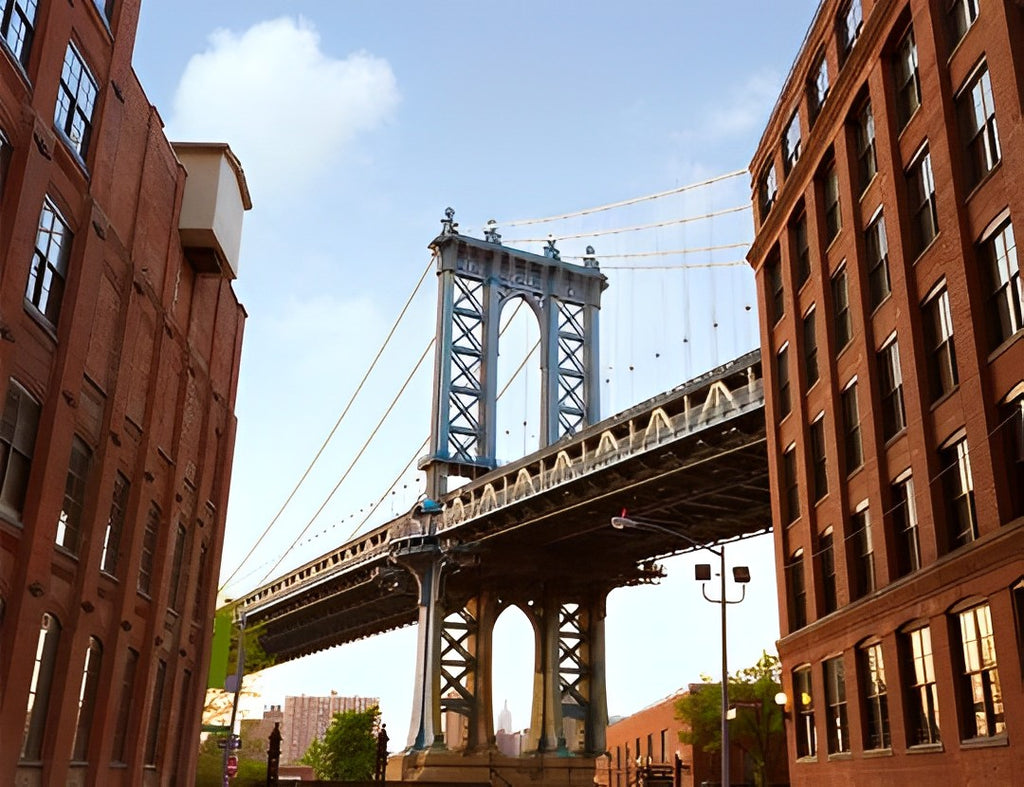 Manhattan Bridge Malen nach Zahlen