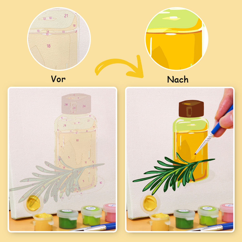 Nussöl 6 Stück Mini Malen nach Zahlen