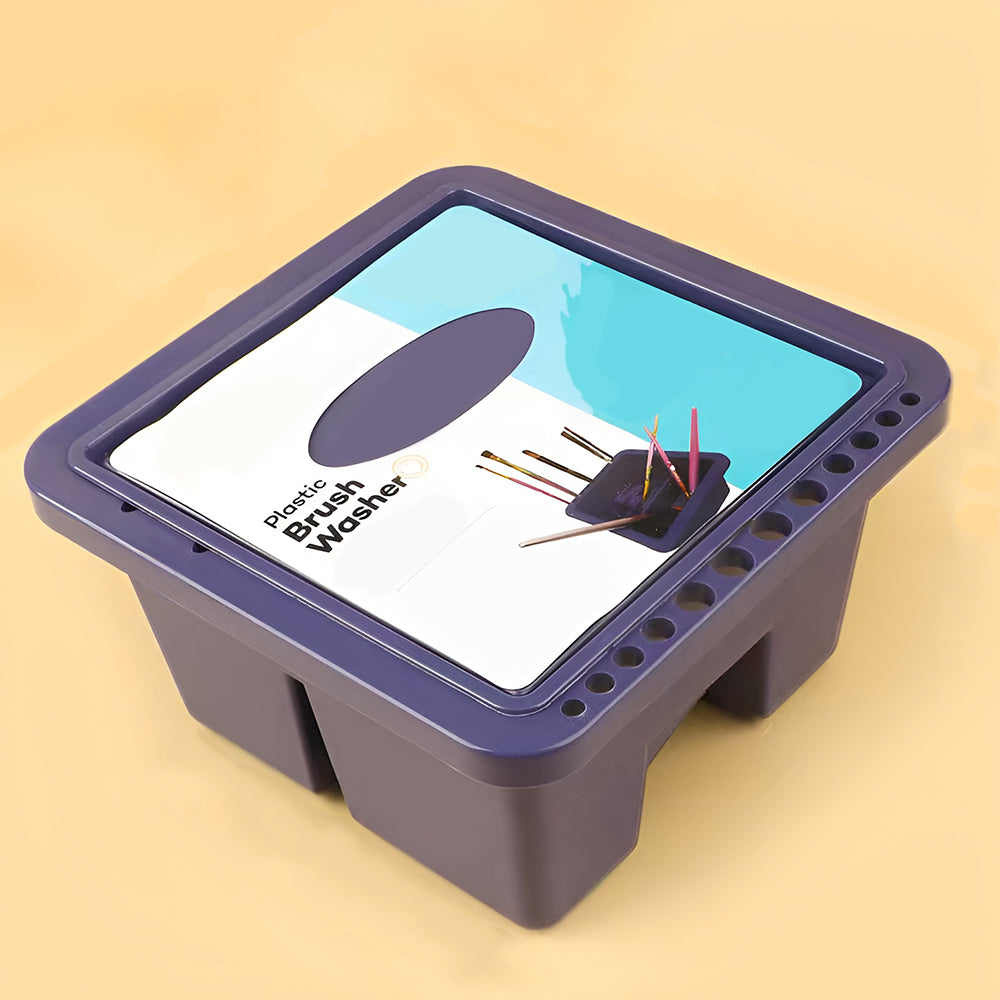 Pinsel Reinigungsbox - Pinselhalter