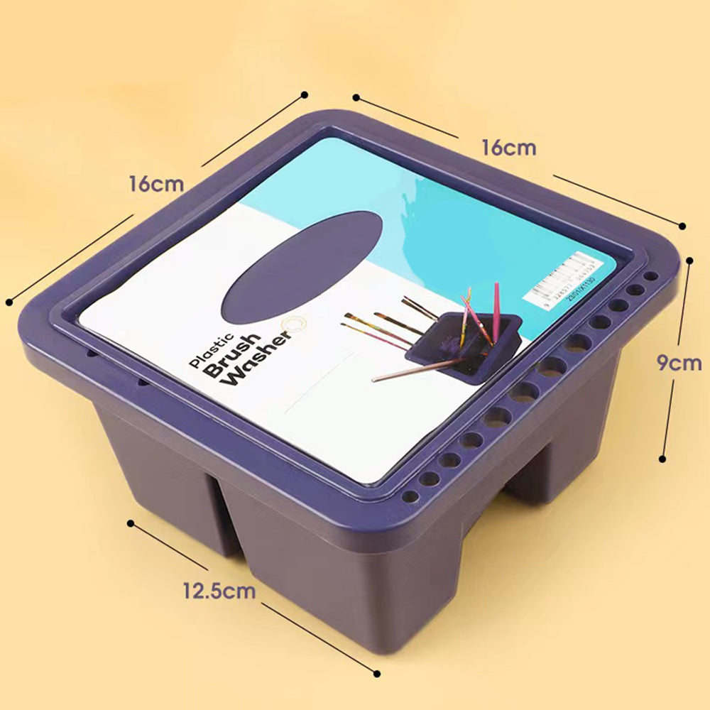 Pinsel Reinigungsbox - Pinselhalter