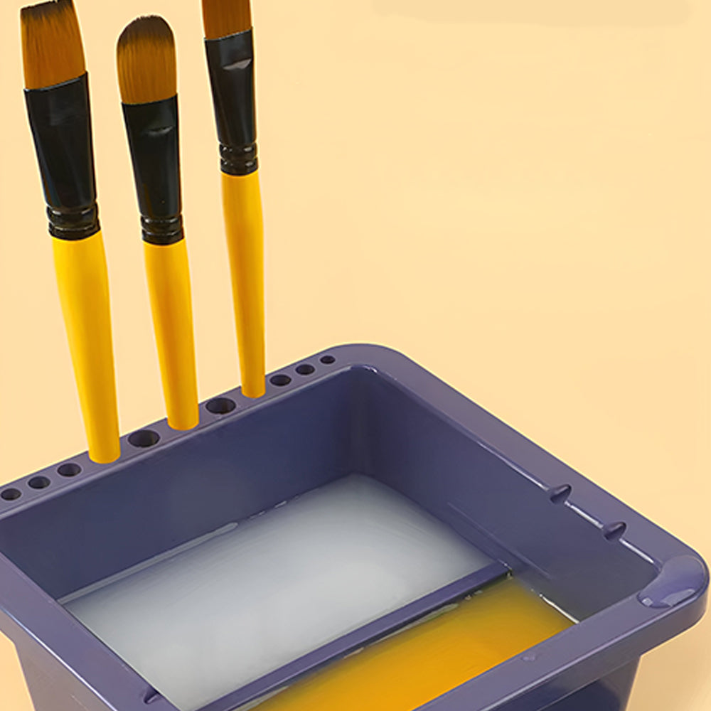 Pinsel Reinigungsbox - Pinselhalter