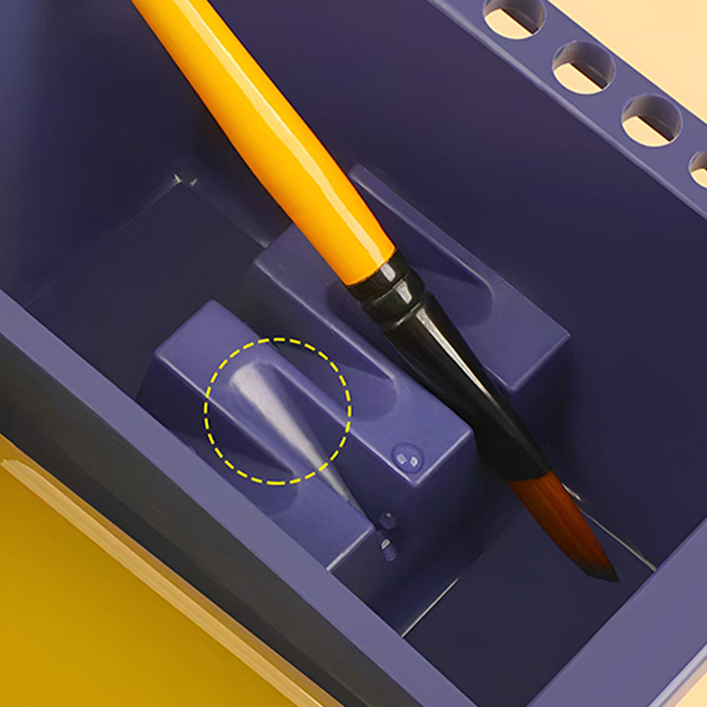 Pinsel Reinigungsbox - Pinselhalter