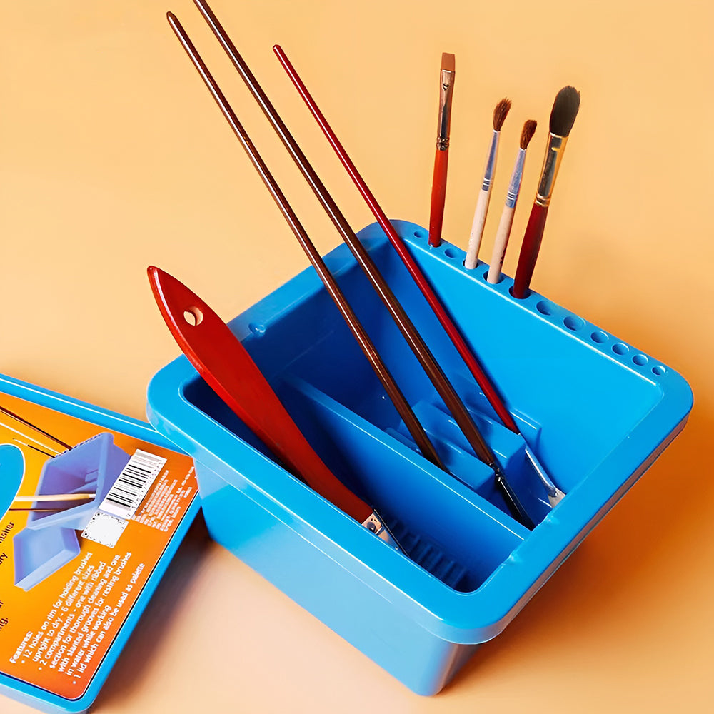 Pinsel Reinigungsbox - Pinselhalter