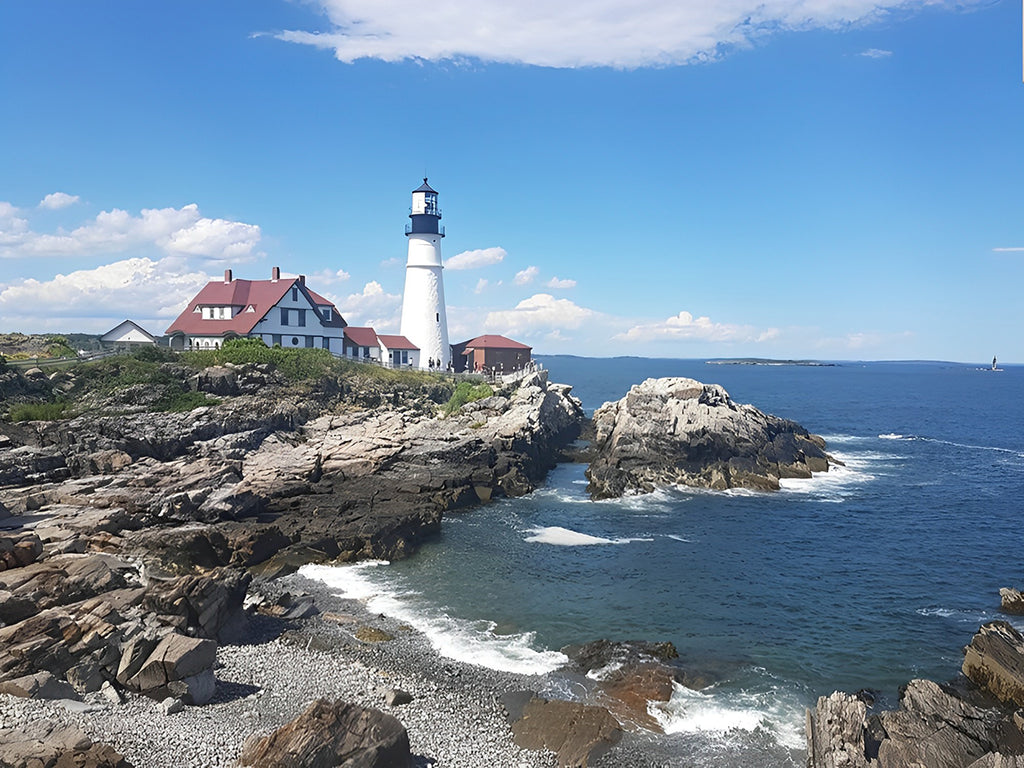 Portland Head Light Malen nach Zahlen