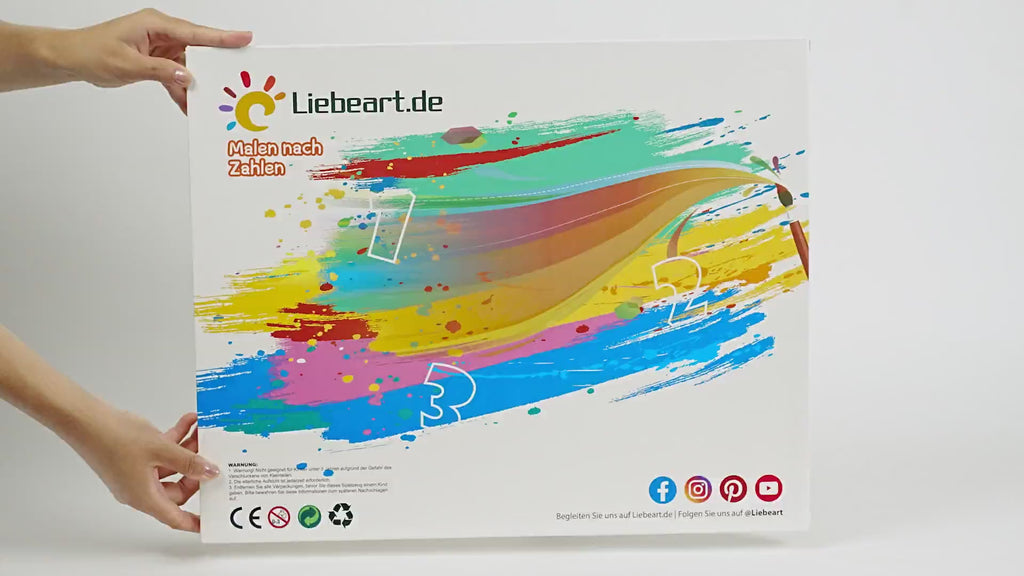 Liebeart Malen nach Zahlen