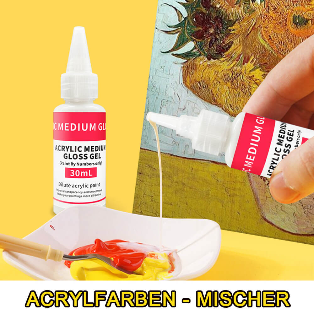 Professioneller Acrylfarben-Mischer 30ml für Malen nach Zahlen