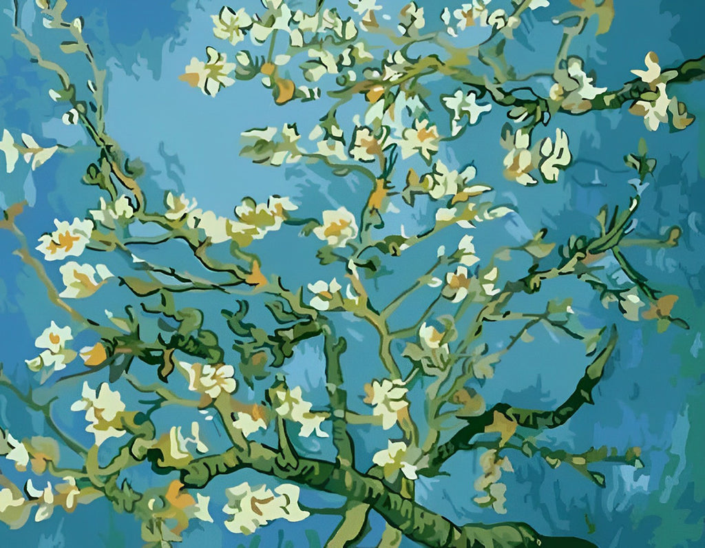 Van Gogh, Almond Blossom Malen nach Zahlen