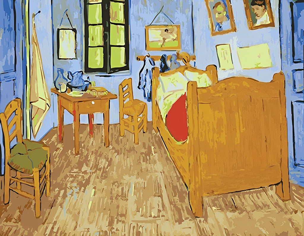 Van Gogh, In Arles' Schlafzimmer Malen nach Zahlen