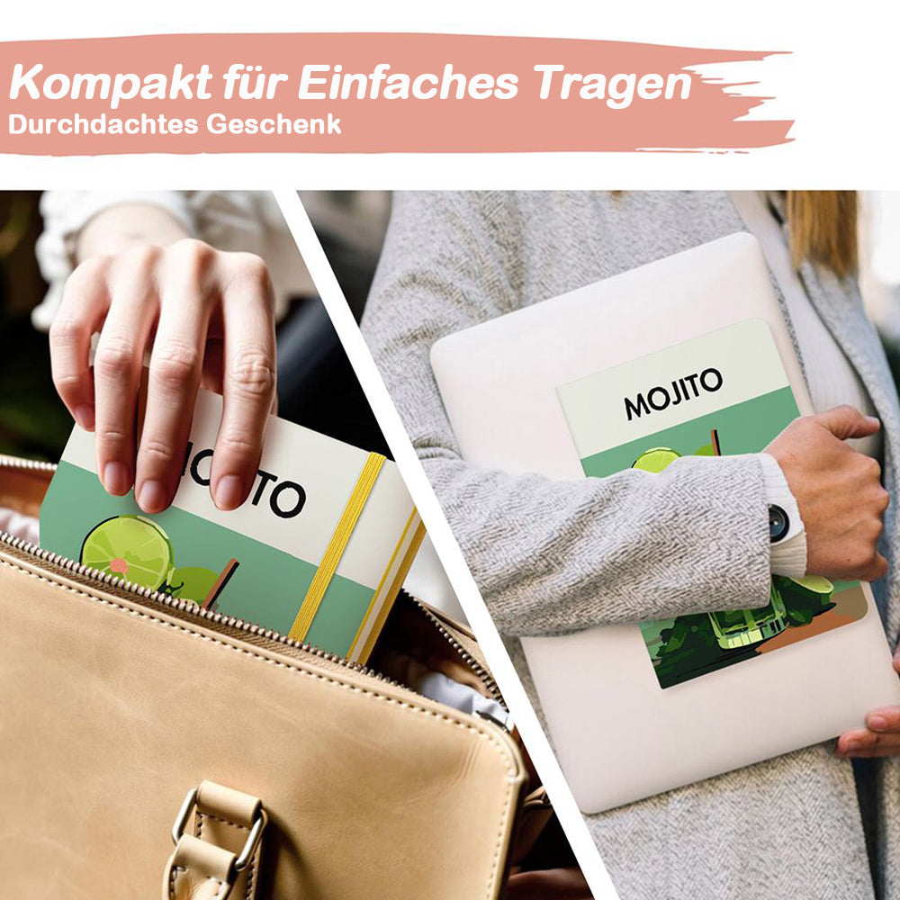 Zitronen-Mojito Notizbuch Malen nach Zahlen