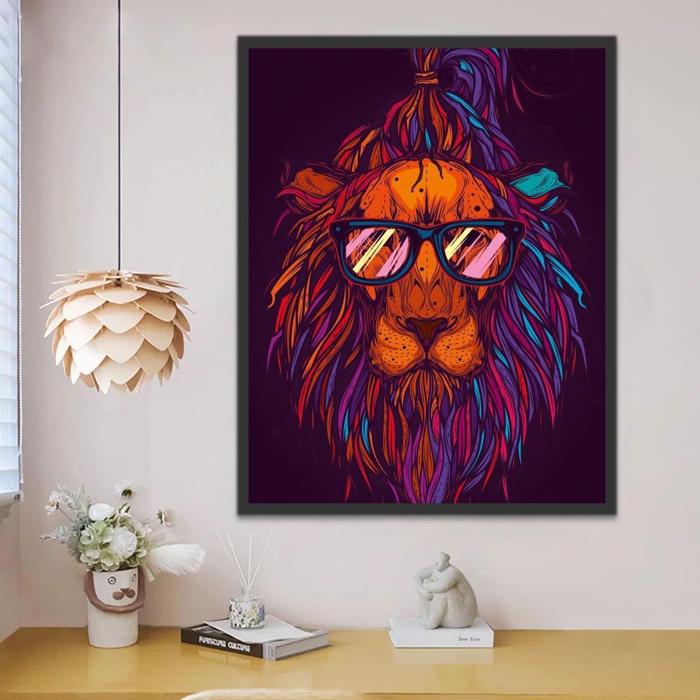 animal-lion-paint-by-numbers-canvas-wall-set-pbnlionl10